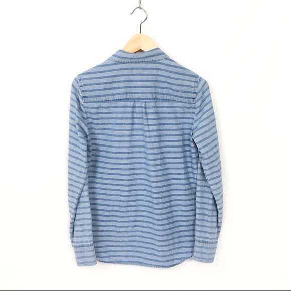 J. CREW Chambray Popover - Picture 6 of 8